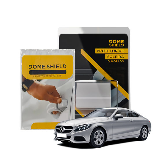 Kit PPF Película de Proteção Premium Maçaneta e Soleira - Mercedes C180 | Dome Shield