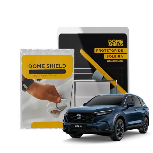 Kit PPF Película de Proteção Premium Maçaneta e Soleira - Honda CR-V | Dome Shield