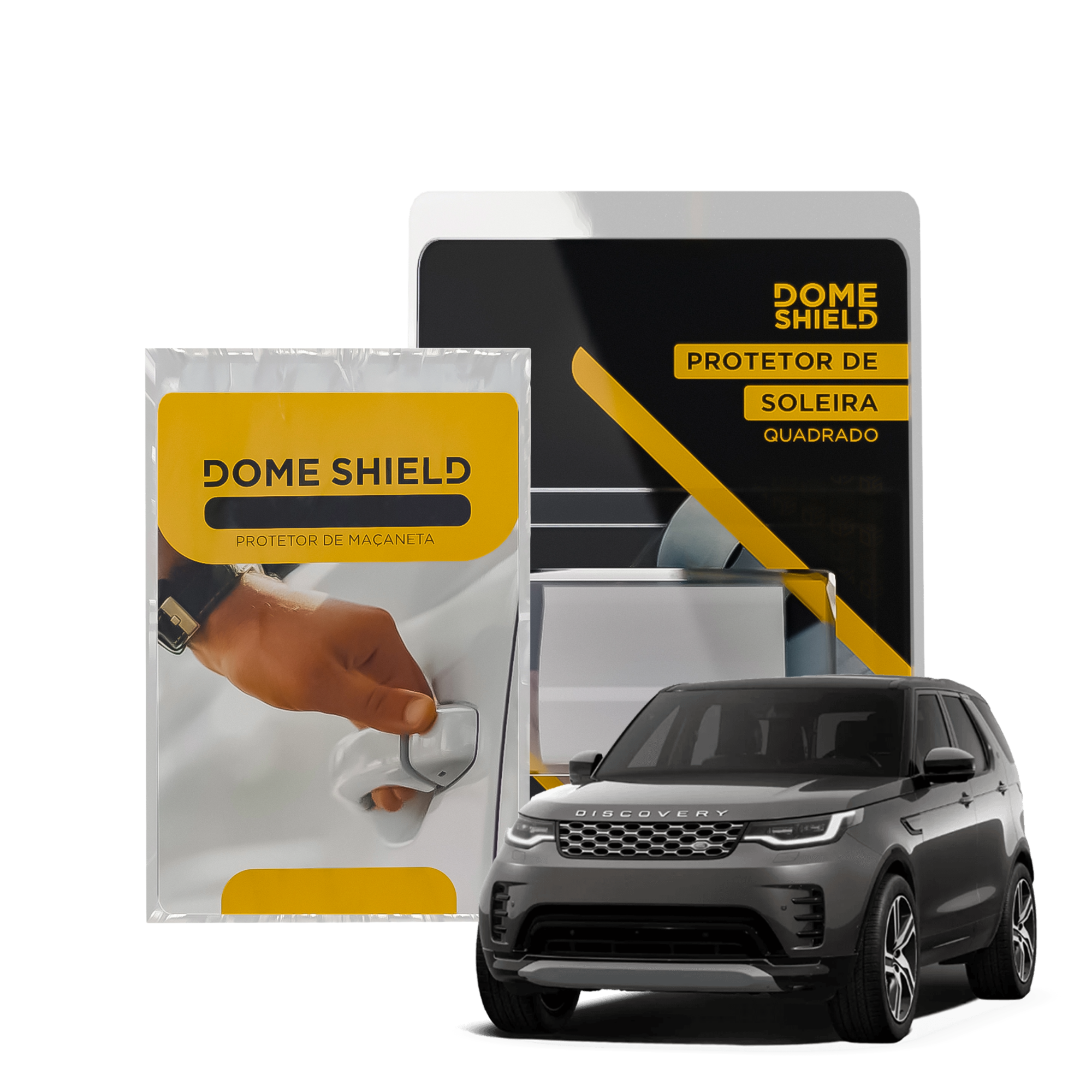 Kit PPF Película de Proteção Premium Maçaneta e Soleira - L.Rover Discovery | Dome Shield