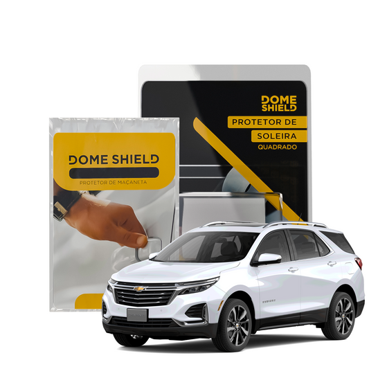 Kit PPF Película de Proteção Premium Maçaneta e Soleira - Chevrolet Equinox | Dome Shield