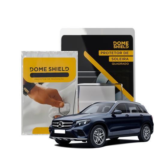 Kit PPF Película de Proteção Premium Maçaneta e Soleira - Mercedes GLC 250 | Dome Shield