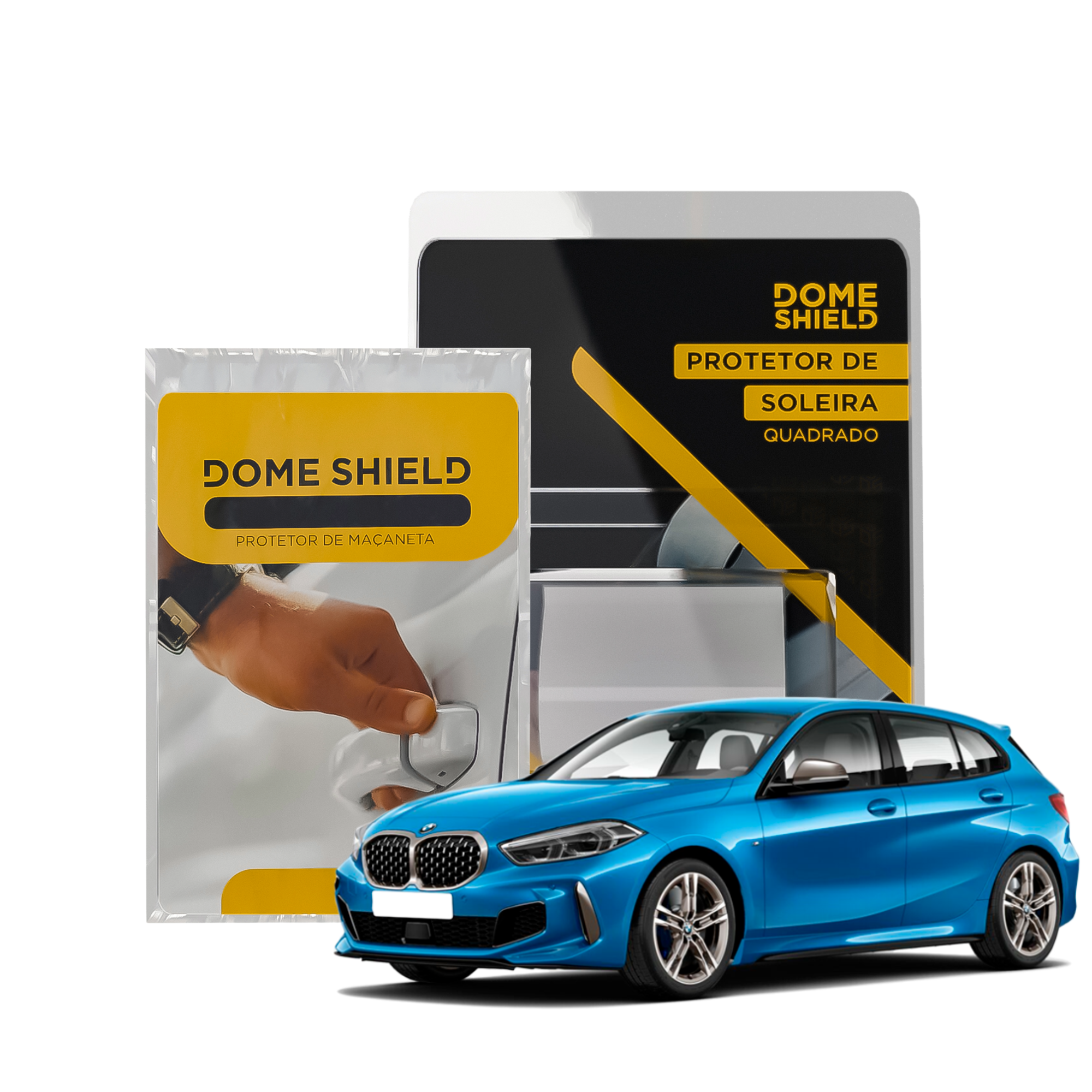 Kit PPF Película de Proteção Premium Maçaneta e Soleira - BMW M135 | Dome Shield