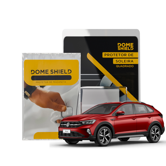 Kit PPF Película de Proteção Premium Maçaneta e Soleira - Volkswagen Nivus | Dome Shield