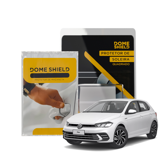 Kit PPF Película de Proteção Premium Maçaneta e Soleira - Volkswagen Polo | Dome Shield