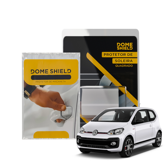 Kit PPF Película de Proteção Premium Maçaneta e Soleira - Volkswagen Up | Dome Shield