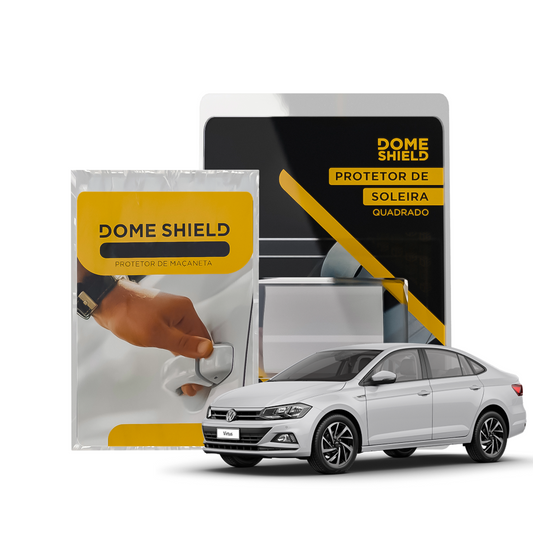 Kit PPF Película de Proteção Premium Maçaneta e Soleira - Volkswagen Virtus | Dome Shield