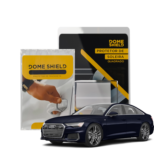 Kit PPF Película de Proteção Premium Maçaneta e Soleira - Audi A6 | Dome Shield