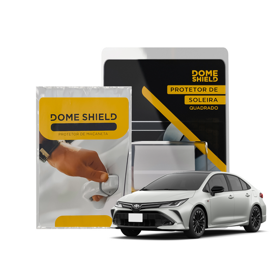 Kit PPF Película de Proteção Premium Maçaneta e Soleira - Toyota Corolla | Dome Shield