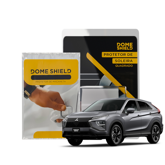 Kit PPF Película de Proteção Premium Maçaneta e Soleira - Mitsubishi Eclipse Cross | Dome Shield