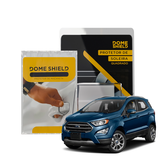 Kit PPF Película de Proteção Premium Maçaneta e Soleira - Ford Ecosport | Dome Shield