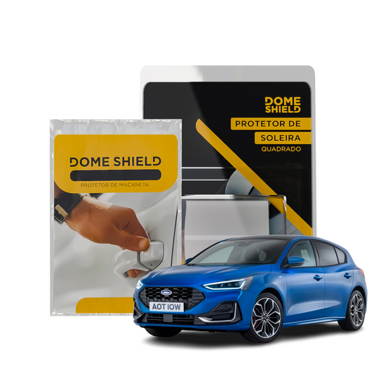 Kit PPF Película de Proteção Premium Maçaneta e Soleira - Ford Focus | Dome Shield