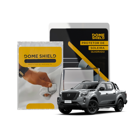 Kit PPF Película de Proteção Premium Maçaneta e Soleira - Nissan Frontier | Dome Shield