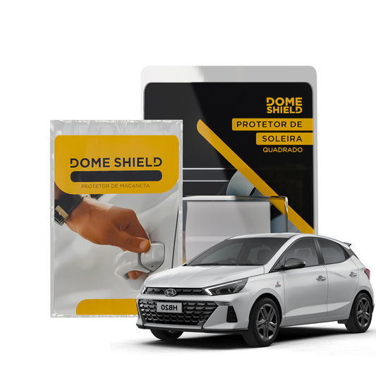 Kit PPF Película de Proteção Premium Maçaneta e Soleira - Hyundai HB20 | Dome Shield