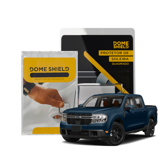 Kit PPF Película de Proteção Premium Maçaneta e Soleira - Ford Maverick | Dome Shield