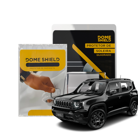 Kit PPF Película de Proteção Premium Maçaneta e Soleira - Jeep Renegade | Dome Shield