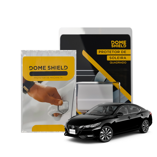 Kit PPF Película de Proteção Premium Maçaneta e Soleira - Nissan Sentra | Dome Shield