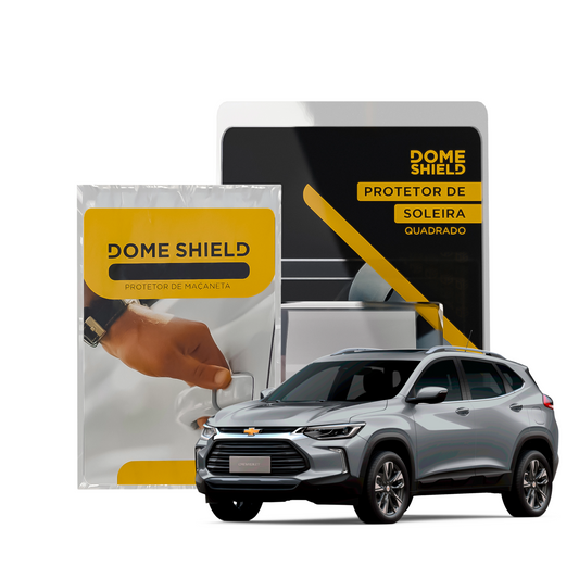 Kit PPF Película de Proteção Premium Maçaneta e Soleira - Chevrolet Tracker | Dome Shield
