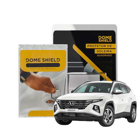 Kit PPF Película de Proteção Premium Maçaneta e Soleira - Hyundai Tucson | Dome Shield
