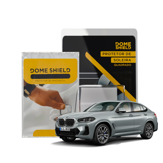 Kit PPF Película de Proteção Premium Maçaneta e Soleira - BMW X4 | Dome Shield