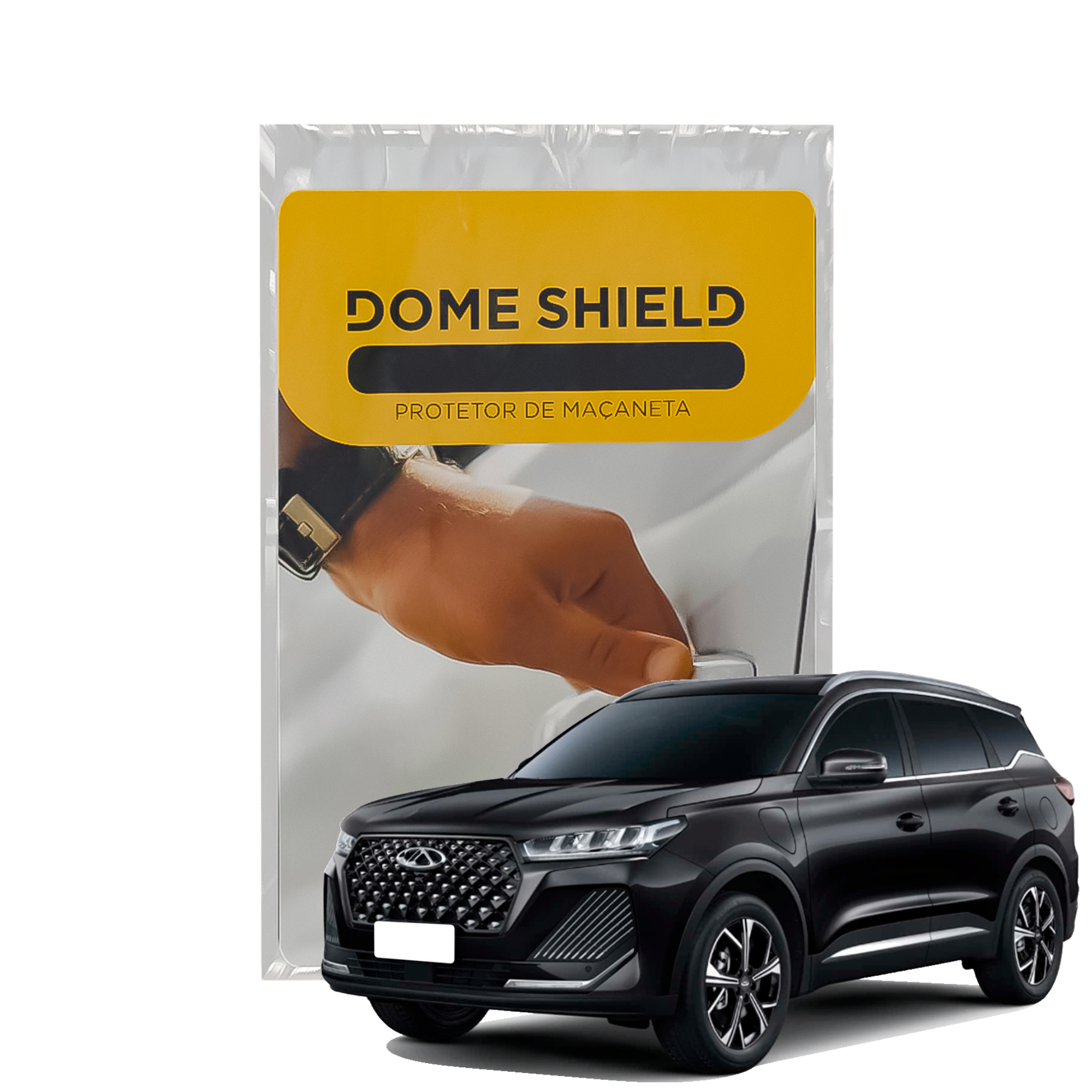 Película PPF Maçaneta Proteção Premium e Auto-Cura – Chery Tiggo 7 Pro | Dome Shield