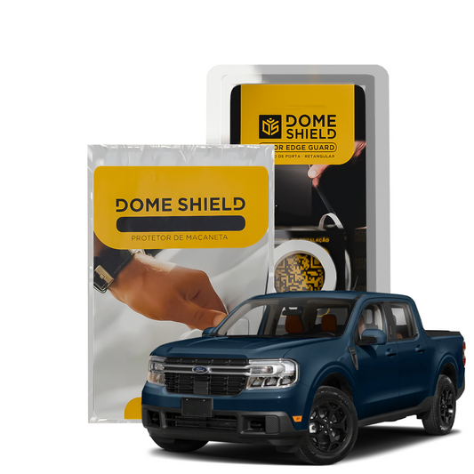 Kit PPF Película de Proteção Premium Maçaneta e Cantos de Porta - Ford Maverick | Dome Shield