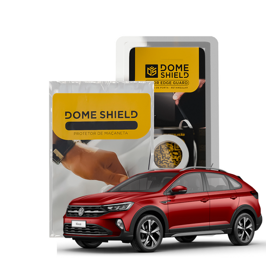 Kit PPF Película de Proteção Premium Maçaneta e Cantos de Porta - Volkswagen Nivus | Dome Shield