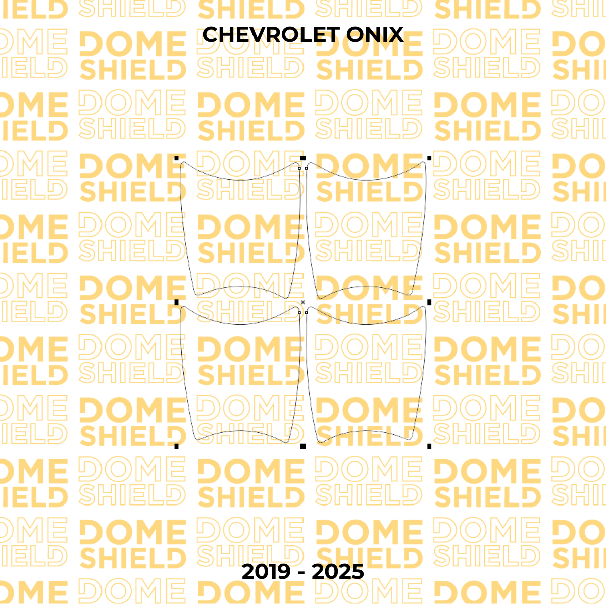 Película PPF Maçaneta Proteção Premium e Auto-Cura – Chevrolet Onix | Dome Shield