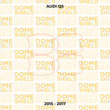 Kit PPF Película de Proteção Premium Maçaneta, Cantos de Porta e Soleira - Audi Q5 | Dome Shield
