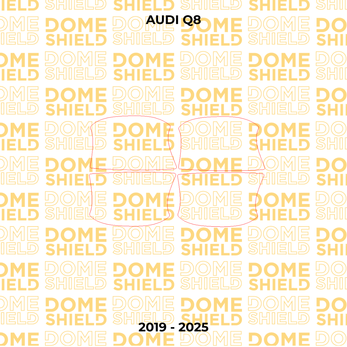 Película PPF Maçaneta Proteção Premium e Auto-Cura – Audi Q8 | Dome Shield