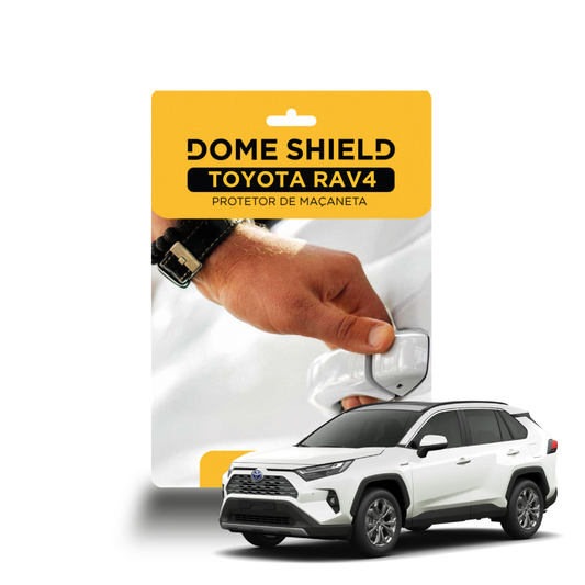 Película PPF Maçaneta Proteção Premium e Auto-Cura – Toyota RAV4| Dome Shield