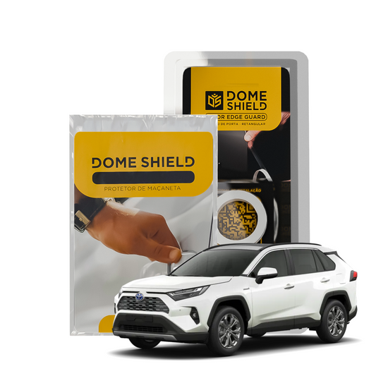 Kit PPF Película de Proteção Premium Maçaneta e Cantos de Porta - Toyota RAV4| Dome Shield