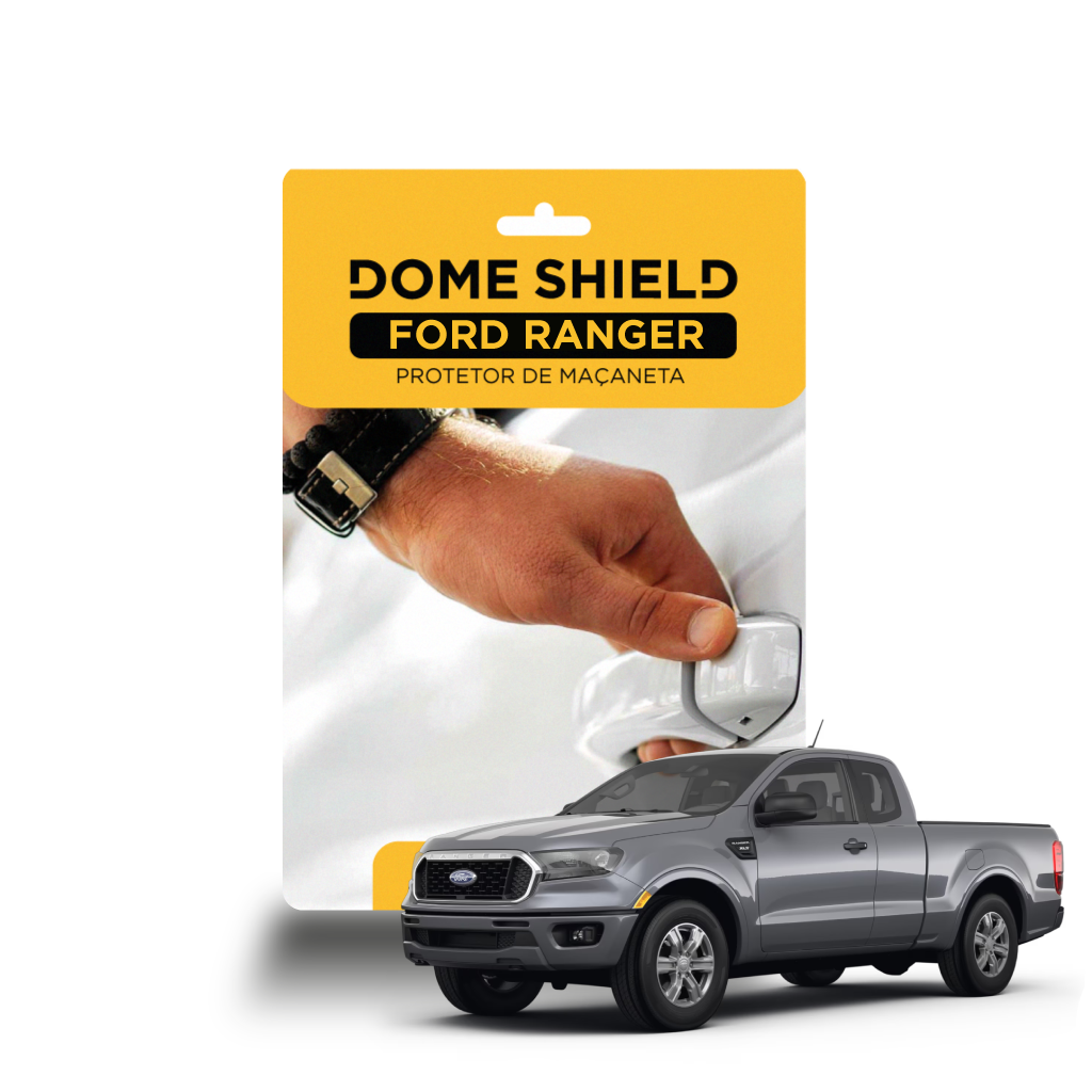 Película de Proteção de Maçanetas PPF Auto-Cura Ford Ranger - Dome Shield