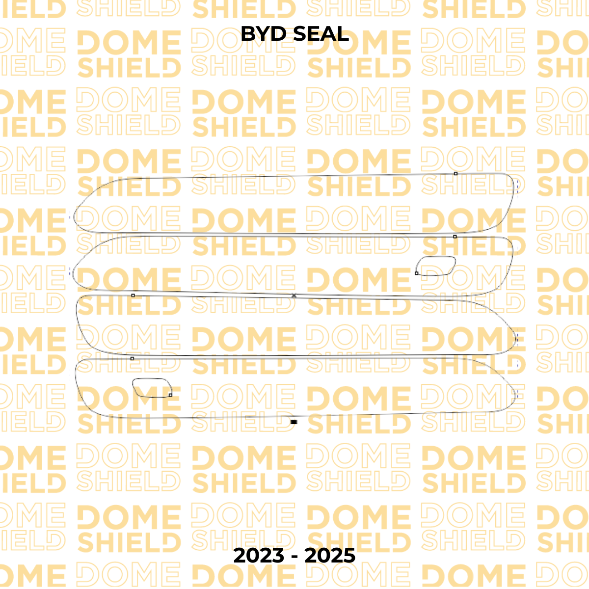 Película PPF Maçaneta Proteção Premium e Auto-Cura – BYD Seal | Dome Shield