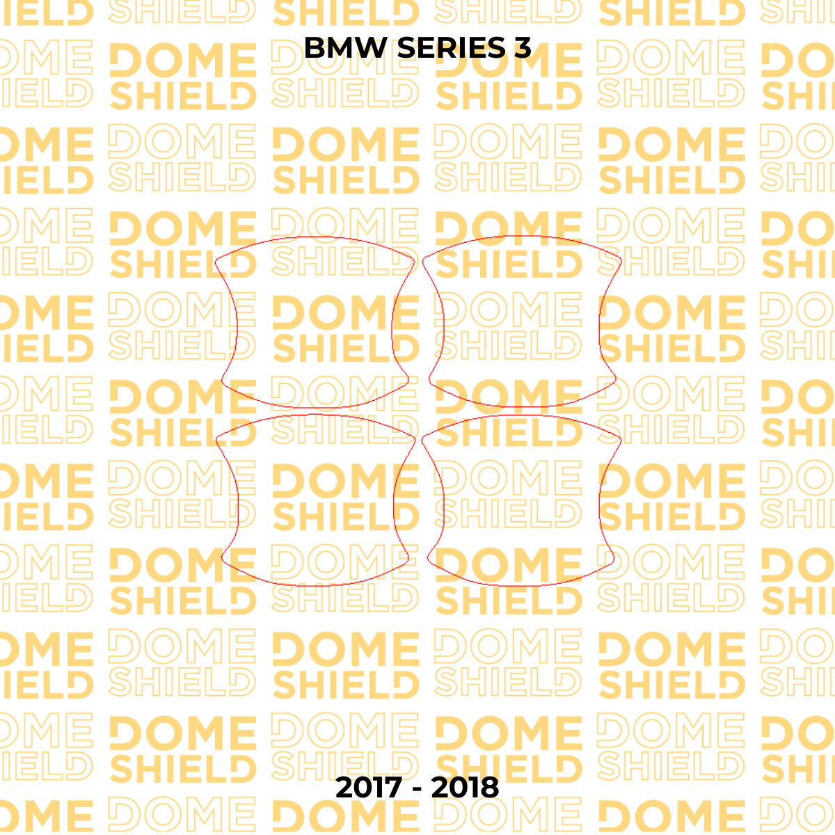 Película PPF Maçaneta Proteção Premium e Auto-Cura – BMW 330 | Dome Shield