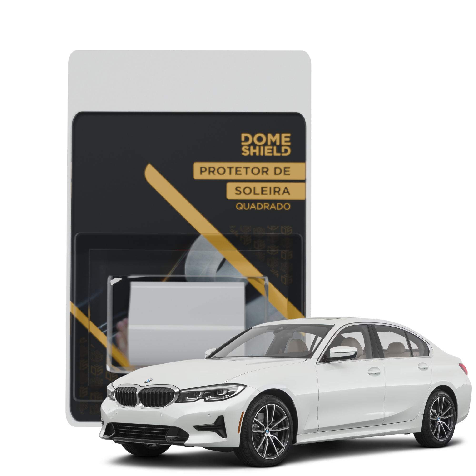 Película de Proteção de Soleiras PPF Auto-Cura BMW 330 - Dome Shield