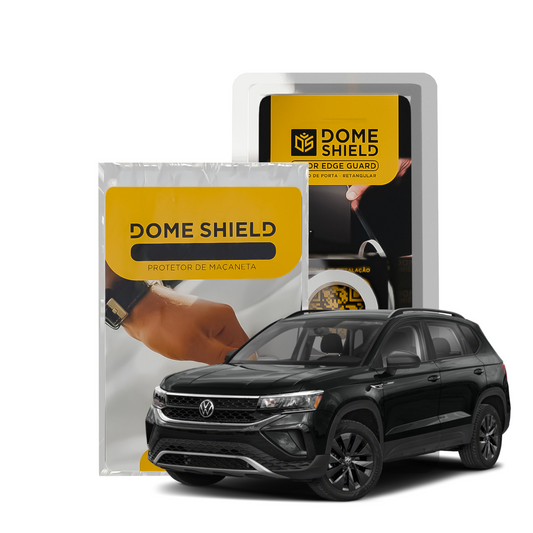 Kit PPF Película de Proteção Premium Maçaneta e Cantos de Porta - Volkswagen Taos | Dome Shield