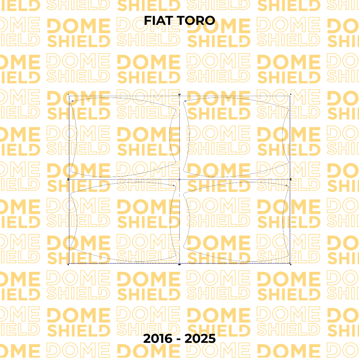 Película PPF Maçaneta Proteção Premium e Auto-Cura – Fiat Toro | Dome Shield