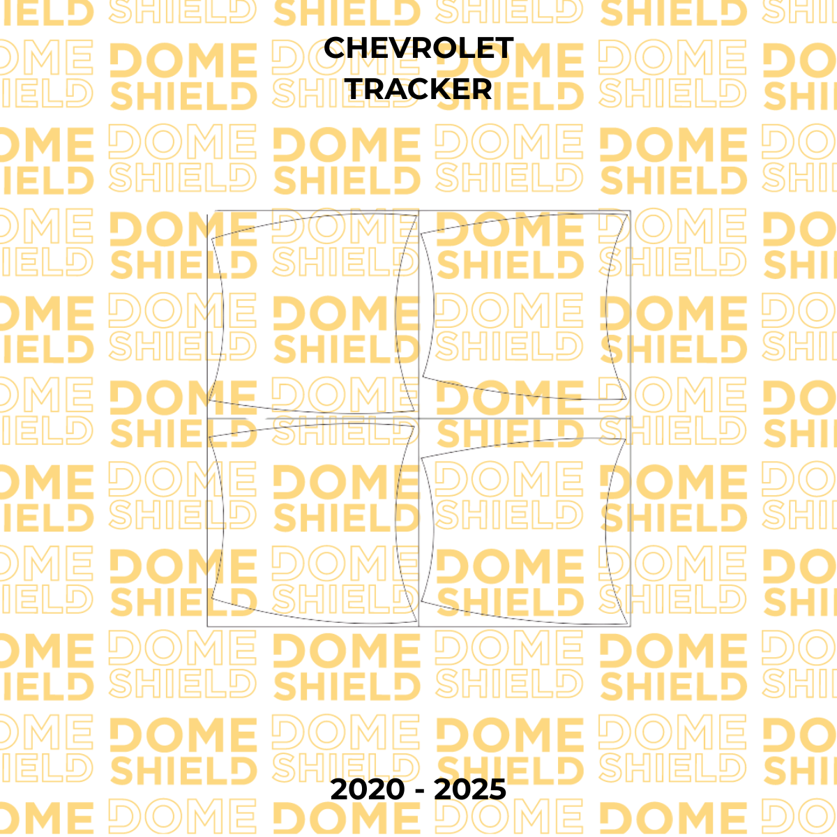 Película PPF Maçaneta Proteção Premium e Auto-Cura – Chevrolet Tracker | Dome Shield