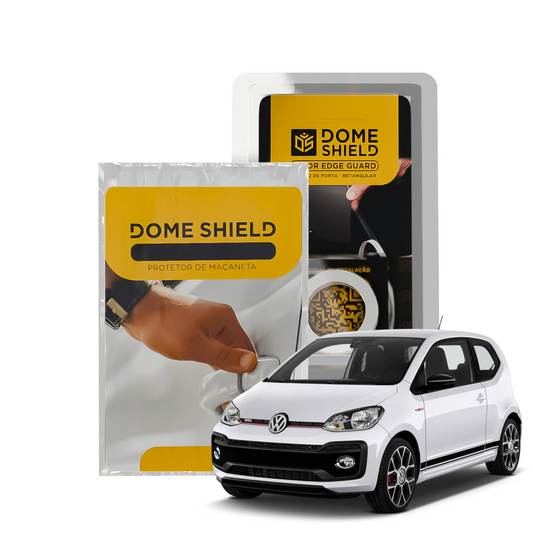 Kit PPF Película de Proteção Premium Maçaneta e Cantos de Porta - Volkswagen Up | Dome Shield