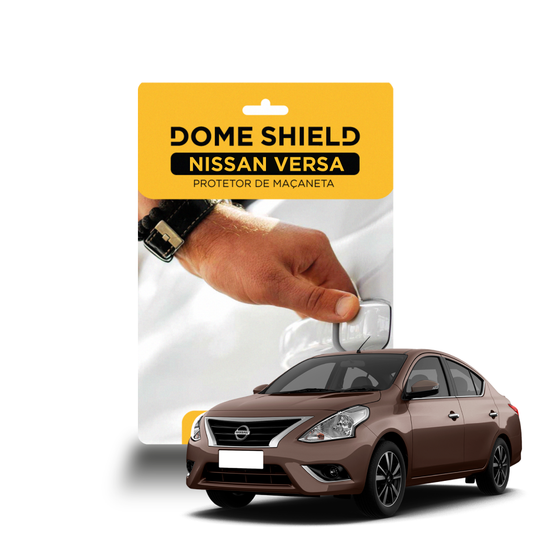 Película PPF Maçaneta Proteção Premium e Auto-Cura – Nissan Versa | Dome Shield