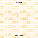 Kit PPF Película de Proteção Premium Maçaneta e Cantos de Porta - BMW X2 | Dome Shield