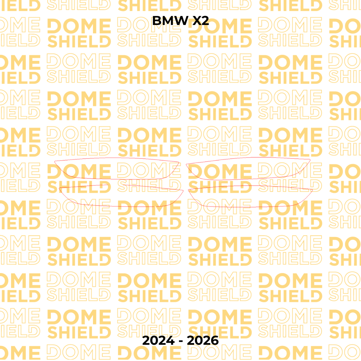 Kit PPF Película de Proteção Premium Maçaneta e Cantos de Porta - BMW X2 | Dome Shield