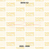 Kit PPF Película de Proteção Premium Maçaneta e Cantos de Porta - BMW X3 | Dome Shield