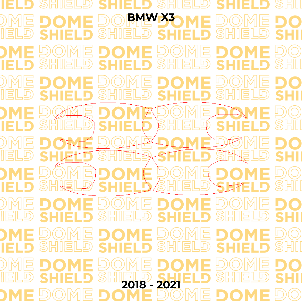 Película PPF Maçaneta Proteção Premium e Auto-Cura – BMW X3 | Dome Shield