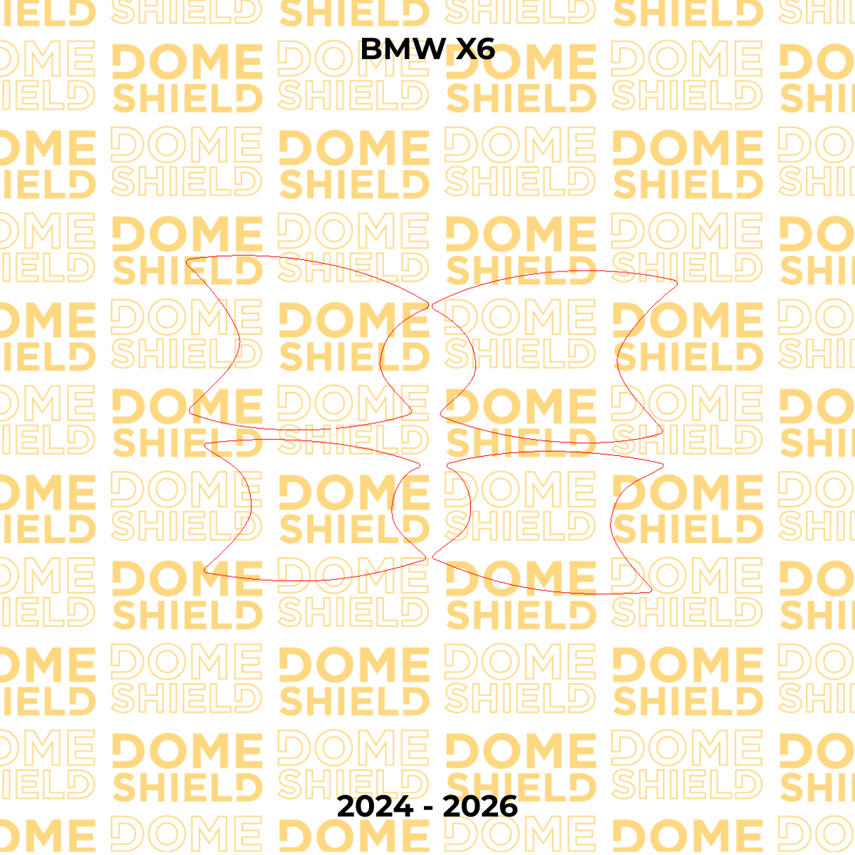 Kit PPF Película de Proteção Premium Maçaneta e Soleira - BMW X6 | Dome Shield