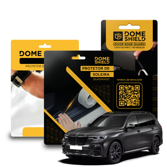 Kit PPF Película de Proteção Premium Maçaneta, Cantos de Porta e Soleira - BMW X7 | Dome Shield
