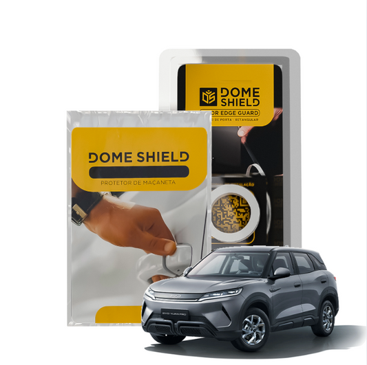 Kit PPF Película de Proteção Premium Maçaneta e Cantos de Porta - BYD Yuan | Dome Shield