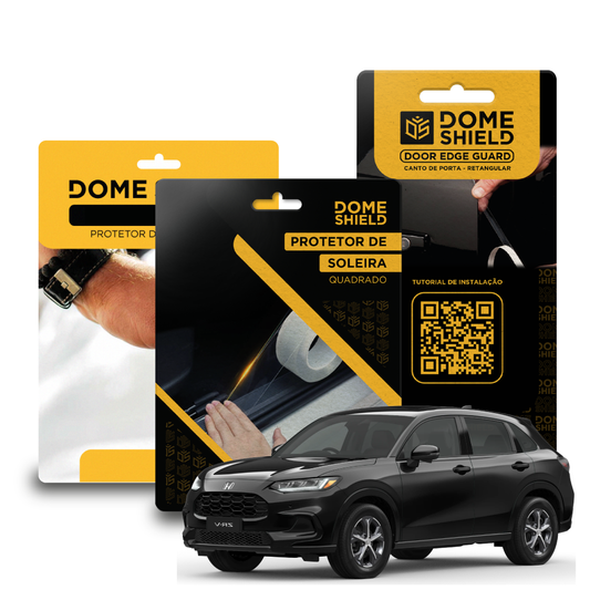 Kit PPF Película de Proteção Premium Maçaneta, Cantos de Porta e Soleira - Honda ZR-V | Dome Shield