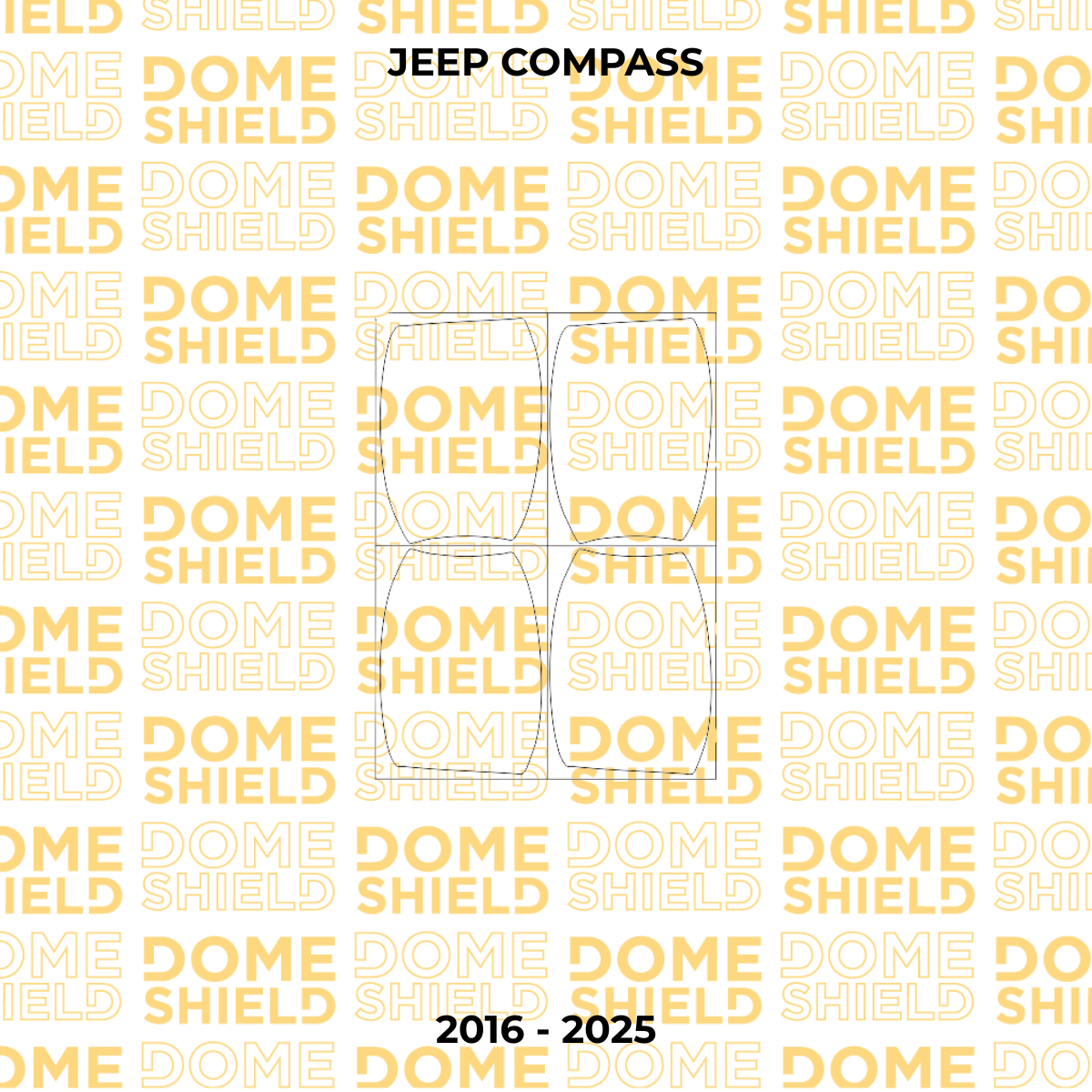 Película PPF Maçaneta Proteção Premium e Auto-Cura – Jeep Compass | Dome Shield