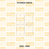 Kit PPF Película de Proteção Premium Maçaneta e Cantos de Porta - Hyundai Creta | Dome Shield